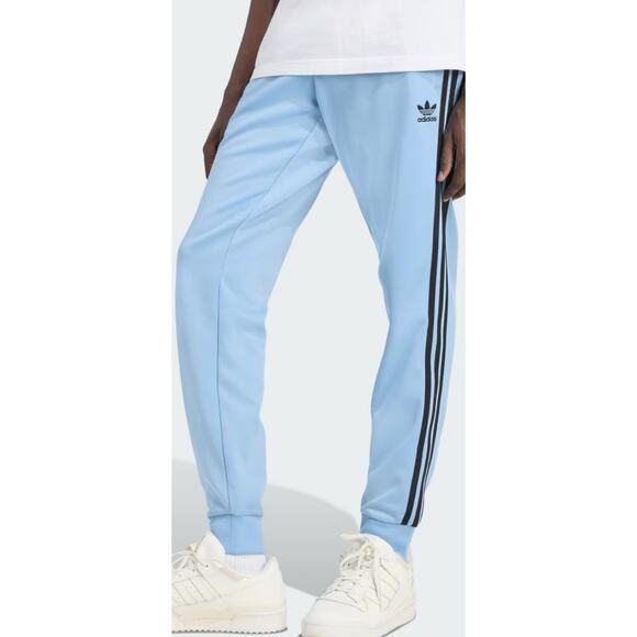 NEW ADIDAS ORIGINALS Adicolor Men's Tracksuit Size Small Ash Blue/ Blue - Picture 7 of 9